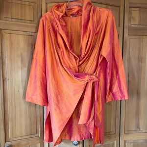 Gorgeous silk jacket